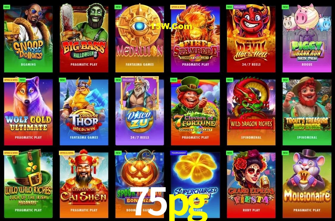 Welcome Bonus 75pg